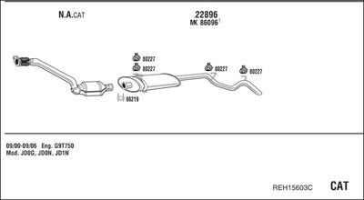 WALKER REH15603C