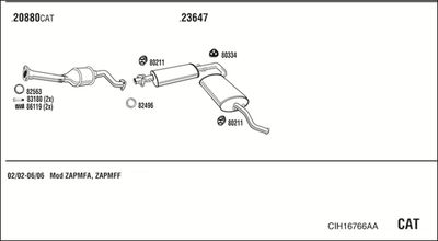 WALKER CIH16766AA