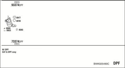 WALKER BWK025490C