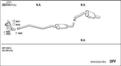 WALKER BWH55647BA