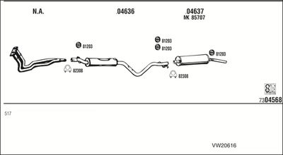 WALKER VW20616