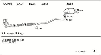 WALKER MAT16865