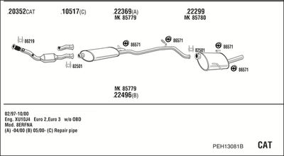 WALKER PEH13081B