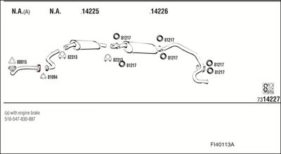 WALKER FI40113A