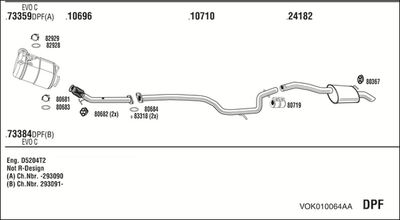 WALKER VOK010064AA