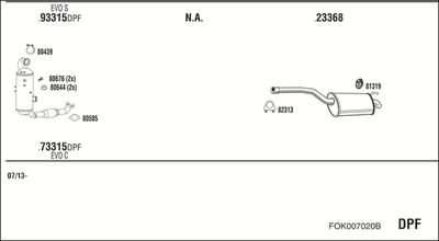 WALKER FOK007020B