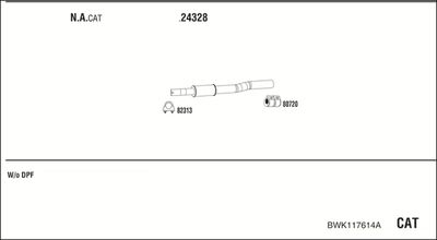 WALKER BWK117614A