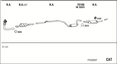 WALKER FO30907 WALKER FO30907