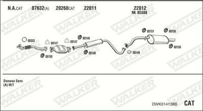 WALKER DWK014138B