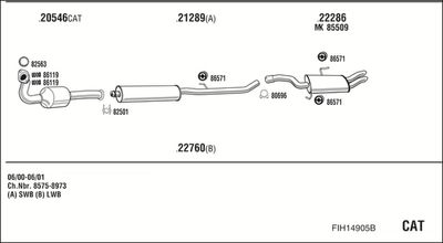 WALKER FIH14905B