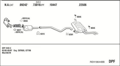 WALKER REH18644BB