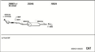 WALKER MBK014992D