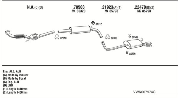 FONOS VWK007974C