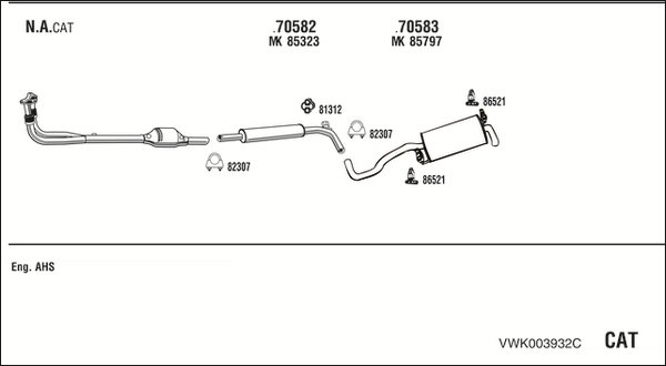 FONOS VWK003932C