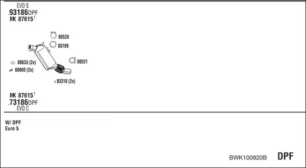 FONOS BWK100820B