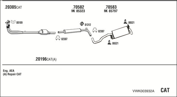 FONOS VWK003932A