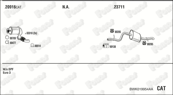 FONOS BWK019954AA