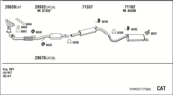 FONOS VWK017738A