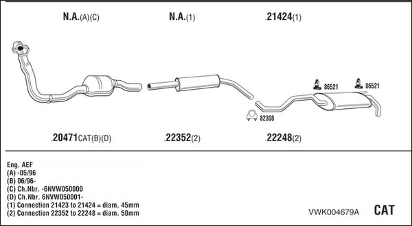 FONOS VWK004679A
