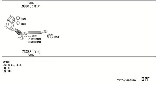 FONOS VWK028283C