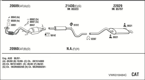 FONOS VWK018484C