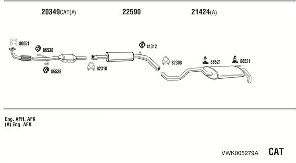FONOS VWK005279A