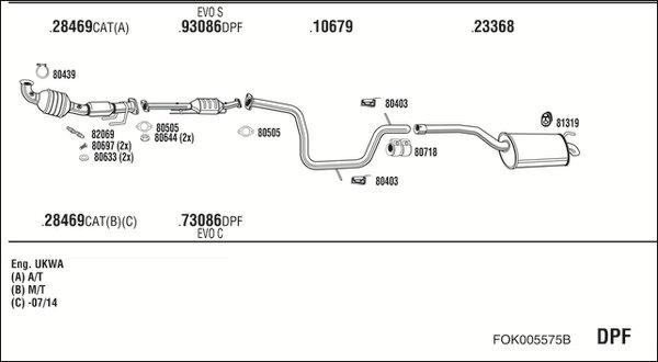 FONOS FOK005575B
