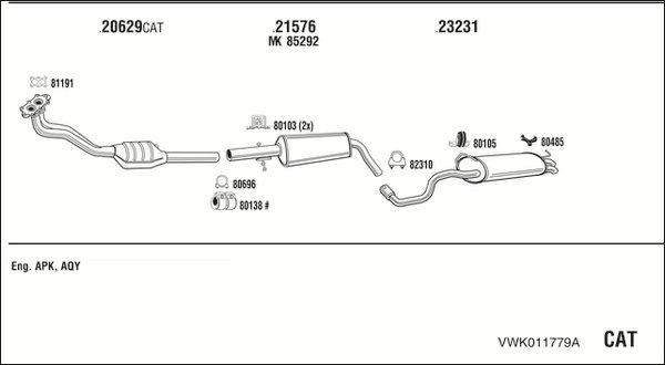 FONOS VWK011779A