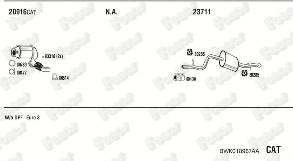 FONOS BWK018967AA