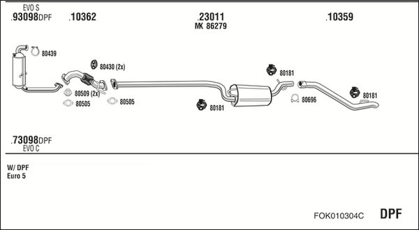 FONOS FOK010304C