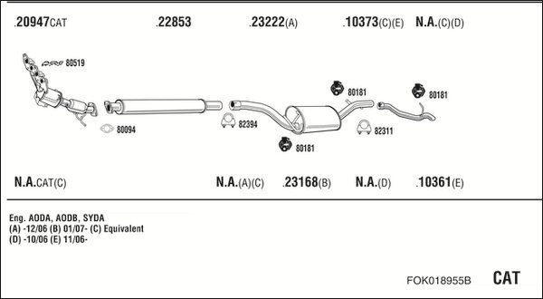 FONOS FOK018955B