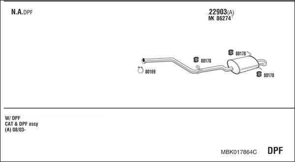 FONOS MBK017864C