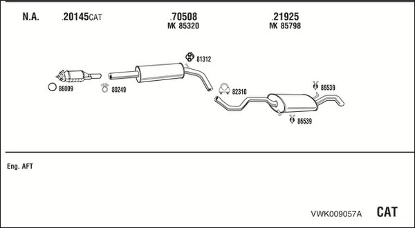 FONOS VWK009057A