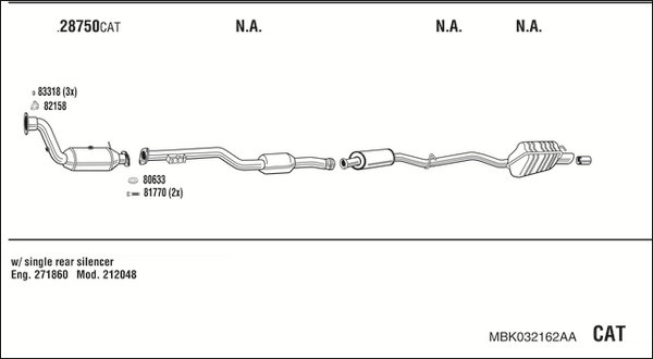 FONOS MBK032162AA
