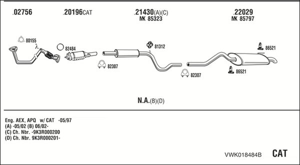 FONOS VWK018484B