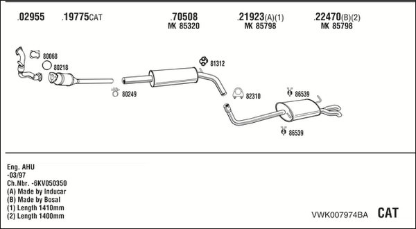 FONOS VWK007974BA