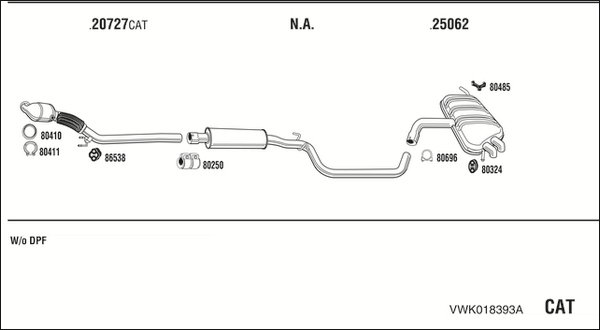 FONOS VWK018393A