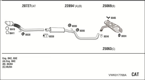FONOS VWK017768A