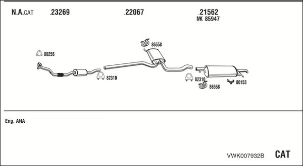 FONOS VWK007932B
