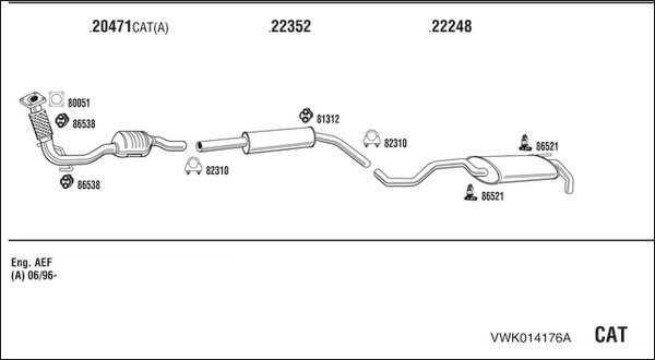 FONOS VWK014176A