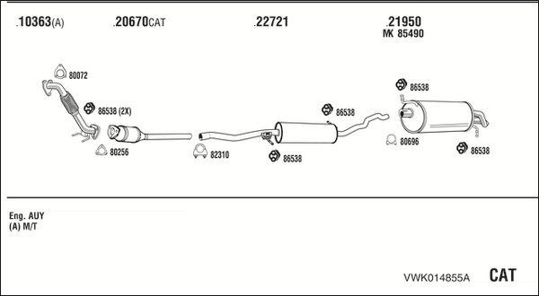 FONOS VWK014855A