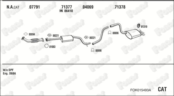 FONOS FOK015493A