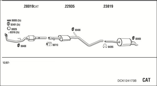 FONOS DCK124173B