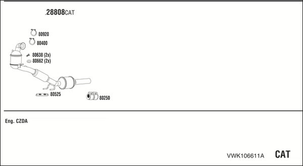FONOS VWK106611A