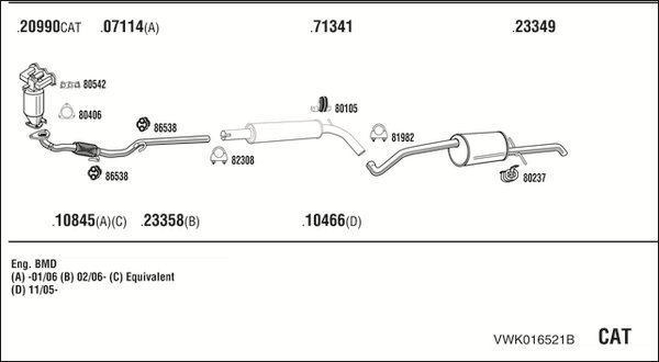 FONOS VWK016521B