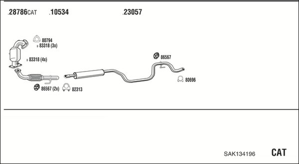 FONOS SAK134196