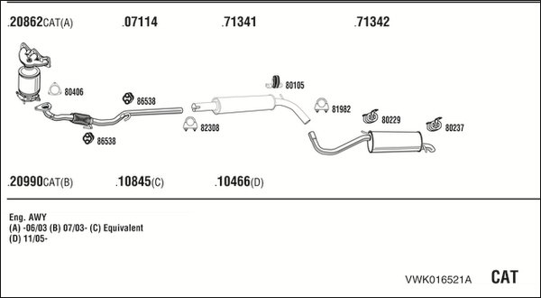 FONOS VWK016521A