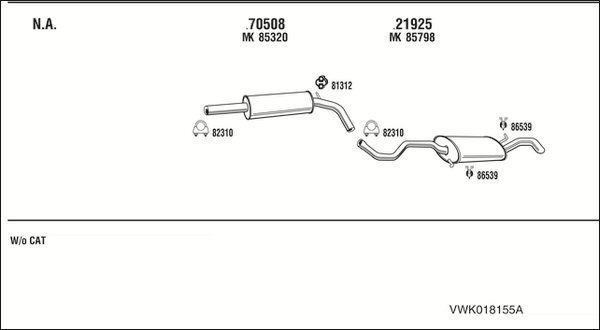 FONOS VWK018155A