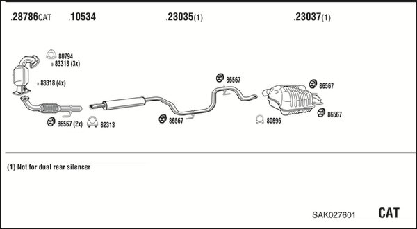 FONOS SAK027601
