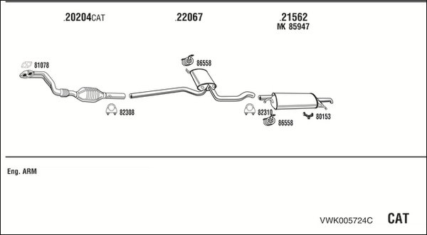 FONOS VWK005724C